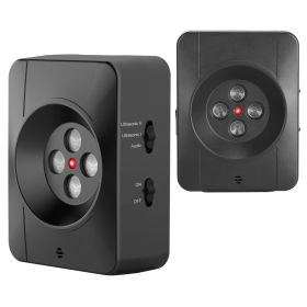 1Pc Ultrasonic Anti Barking Device Indoor Outdoor Dog Bark Control With 3 Frequency Levels Max 32.8Feet Sensing Distance For Most Dog Sizes (Option: 1PC)